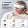 arboleaf Eye Massager with Heat, Heated Eye Massager for Migraines with Compression and Music, Wireless Eye Mask Massager with Heat, 5 Modes Portable Massaging Eye mask for Relieve Eye Strain view 2
