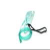 4 Pack Oxygen Mask for Face Adult with 6.6' Tube & Adjustable Elastic Strap - Size XL view 2