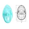 4 Pack Oxygen Mask for Face Adult with 6.6' Tube & Adjustable Elastic Strap - Size XL view 3