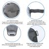 Ostomy Bag Covers 31x18.5cm Waterproof Colostomy Ostomy Bag with Belt Ostomy Pouch for Colostomy Ileostomy Urostomy view 3