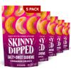 SkinnyDipped Salty + Sweet Cinnamon Crunch Cashew, Healthy Snack, Plant Protein, Gluten Free, 4 oz Resealable Bags, Pack of 5 view 1