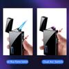 Dual-purpose lighter, arc lighter and butane lighter, jet flame torch lighter refillable butane electric lighter, USB rechargeable lighter windproof lighter suitable for kitchen, barbecue, candle, cam view 3