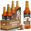 Cinnamon Dolce Coffee Syrup by Syruvia 6-Pack, 25.4 fl oz, Wholesale Coffee Syrup Shops, Cafes, Baristas, Bistros, & Beverage Bars, Bulk Kosher & Gluten-Free view 1
