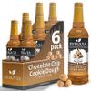 Chocolate Chip Cookie Dough Syrup by Syruvia 6-Pack, 25.4 fl oz, Wholesale Coffee Syrup Shops, Cafes, Baristas, Bistros, & Beverage Bars, Bulk Kosher & Gluten-Free view 1