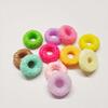 picocosmxiruo 25Pcs Multicolor Fruit Rings Cereal Cabochons, Assorted Fruit Donut Cabochons, Faux Food,Fake Food,Fake Bakes,Food Props(NOT Edible) view 3