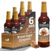 Brown Sugar Cinnamon Syrup by Syruvia 6-Pack, 25.4 fl oz, Wholesale Coffee Syrup Shops, Cafes, Baristas, Bistros, & Beverage Bars, Bulk Kosher & Gluten-Free view 1