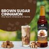Brown Sugar Cinnamon Syrup by Syruvia 6-Pack, 25.4 fl oz, Wholesale Coffee Syrup Shops, Cafes, Baristas, Bistros, & Beverage Bars, Bulk Kosher & Gluten-Free view 3