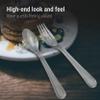 2X Heavy Duty Clear Plastic Forks Individually Wrapped 100 Count, Sturdy Like Silverware, Perfect for Event Catering, Party, and Take out. view 4