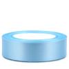 RIUNBB Sky Blue Solid Satin Ribbon 1 Inch 25 Yards Solid Polyester Fabric Ribbon for Gift Wrapping Wedding Christmas Baby Shower Birthday Party Decoration Handmade Immortal Flower Craft view 3