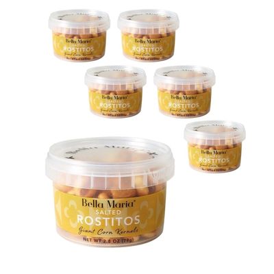 Bella Maria Salted Giant Corn Kernels, 2.8 oz, 6 Pack
