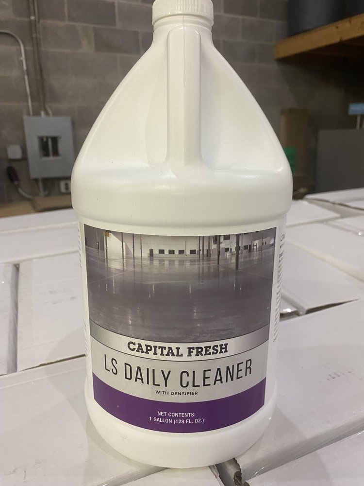 CUI Inc Capital Fresh LS Daily Concrete Floor Cleaner with Densifier Gallon