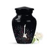 Urn for Human Ashes, 10 inch Large Size, Suitable for 1-200 lb Person, Memorial Urn, Embalming Cremation Urn with Lid, Funeral Urns for Men and Women (Aurora Borealis (53), Keepsake Pack of 1) view 1