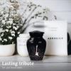Urn for Human Ashes, 10 inch Large Size, Suitable for 1-200 lb Person, Memorial Urn, Embalming Cremation Urn with Lid, Funeral Urns for Men and Women (Aurora Borealis (53), Keepsake Pack of 1) view 4