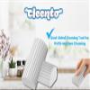 Cleento Damp Duster Cleaning Sponge, Multi-Surface Dust Cleaner Magic Eraser for Blinds, Hair, Glass, Mirrors, Car, Baseboards & Window Grooves - All Purpose, Reuseable Household Supplies (2 Pack) view 4