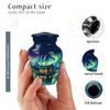Urn for Human Ashes, 10 inch Large Size, Suitable for 1-200 lb Person, Memorial Urn, Embalming Cremation Urn with Lid, Funeral Urns for Men and Women (Military (52), Keepsake Pack of 4) view 3