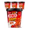 DELIEF Rabokki Hot Chicken Flavor 165g/5.82oz - Pack of 4, Korean Street Food, Ramen Noodle and Tteokbokki Rice Cake Combined in 1 - Quick and Easy Meal view 1