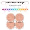 (4 Pack) 3897A Replacement Mop Pads Compatible with Bissell SpinWave SmartSteam Scrubbing Steam Mop 3897A 3712C 3712W, Spinning Scrubbing Mop Pads, Heavy Duty Scrubby Mopping Pad, Orange Pads 2 Sets view 4