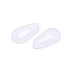CLENEA 10PCS Glasses Nose Pads Adhesive Silicone Nose Pads Non-Slip White Thin Nosepads for Glasses Eyeglasses Eyewear(Color:White) view 1