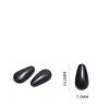 CLENEA 10PCS Glasses Nose Pads Adhesive Silicone Nose Pads Non-Slip White Thin Nosepads for Glasses Eyeglasses Eyewear(Color:White) view 2