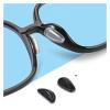 CLENEA 10PCS Glasses Nose Pads Adhesive Silicone Nose Pads Non-Slip White Thin Nosepads for Glasses Eyeglasses Eyewear(Color:White) view 3