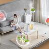 6-Speed Diffusers for Home, Commercial Smell Machine Essential Oil Diffuser Capacity 50ml Waterless Essential Oil Diffuser for Home Store Hotel Large Room Office Quiet (E) (B) view 2