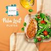 100% Natural 7 Palm Leaf Square Plate (50 pack), Compostable & Biodegradable Dinnerware for Catering, Birthdays, Halloween, BBQs, Thanksgiving, Alternative to Paper & Bamboo Plates Disposable view 2