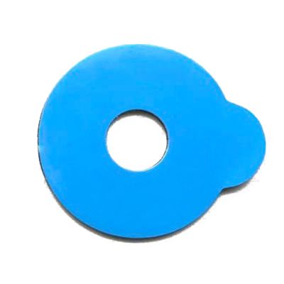 1000Pcs Optical Eyeglasses Lens Anti-Slip Blocking Pads Double-Sided Sticker Tape Blue Pad High Stickiness No Remains Optical Eyeglasses Lens Edging Anti-Slip Blocking Pads Tape