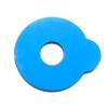 1000Pcs Optical Eyeglasses Lens Anti-Slip Blocking Pads Double-Sided Sticker Tape Blue Pad High Stickiness No Remains Optical Eyeglasses Lens Edging Anti-Slip Blocking Pads Tape view 1