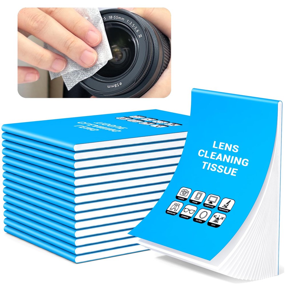 700 Sheets Lens Cleaning Tissue Paper - Premium Lens Paper for Microscope, Camera Lenses, Laser Lens, Precision Optics, Ideal for Lens Cleaning and Maintenance, Lens Cleaning Wipe