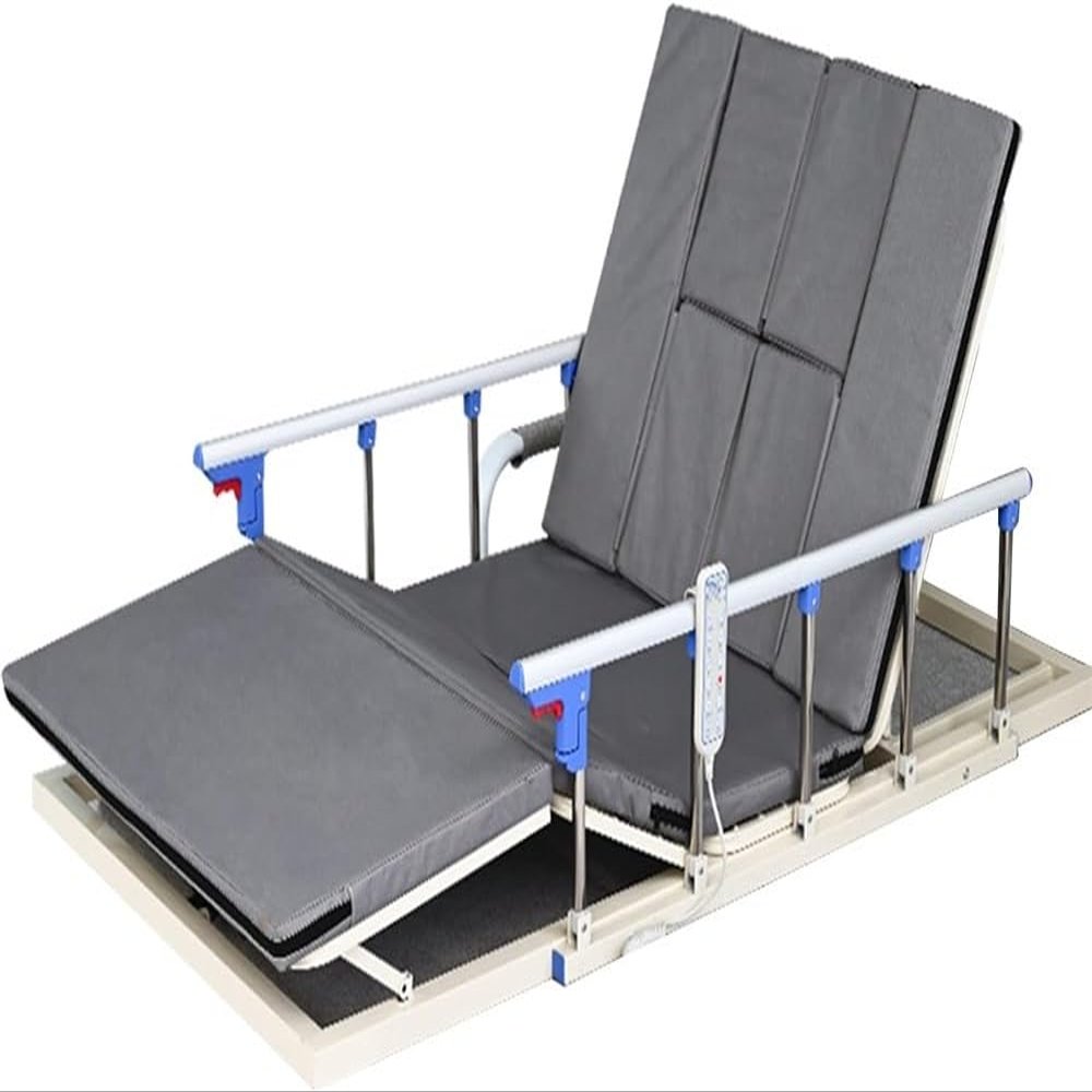 CHIPEL Portable Medical Pillow Lifter, Electric Lifting Bed Backrest,Adjustable Mattress Sit-Up Back Stand Assist Aid for Neck and Lumbar Support, for Acid Reflux, 195x90cm