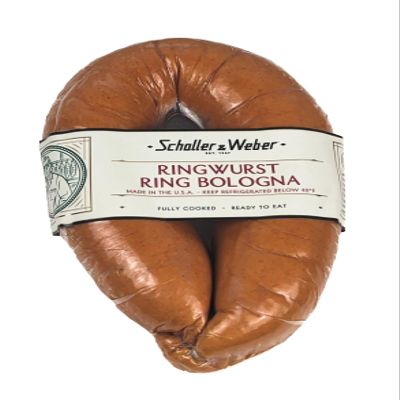 NineLife Basics Schaller and Weber Ringwurst Ring Bologna 16 oz (Pack of 2)