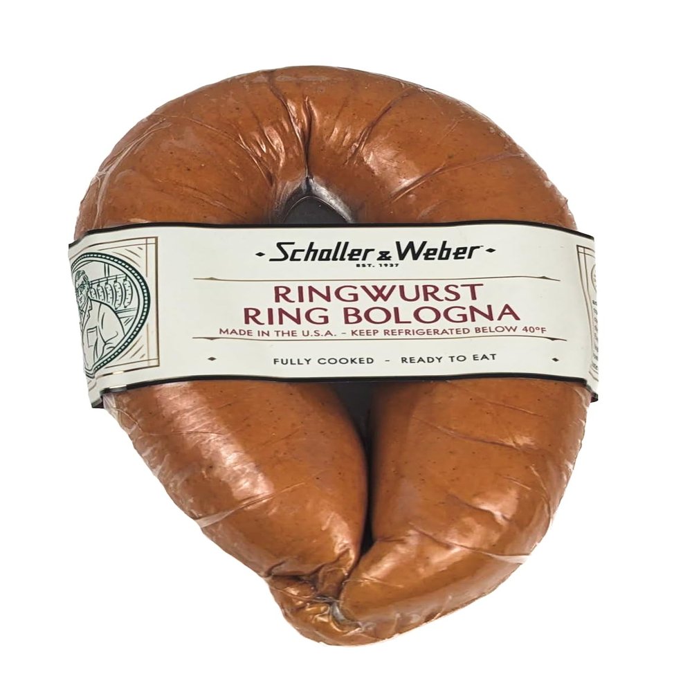 NineLife Basics Schaller and Weber Ringwurst Ring Bologna 16 oz (Pack of 2)
