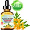 Botanical Beauty Blue Tansy Essential Oil Tanacetum Annuum 100% Pure Therapeutic Grade for Irritated Skin, Acne, Dried and Damaged Skin, Aromatherapy. 0.33 Fl.oz.- 10 ml view 2