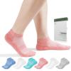 Bulinlulu Diabetic Socks for Men Women,6 Pairs Low Cut Non Binding Diabetic Socks,Ankle Seamless Socks for Men 6-9 9-12(Light Bright-Medium) view 1