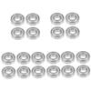 NOLITOY 20pcs Front Wheel Bearings for Wheelchair Replacement Steel Wheelchair Parts view 1