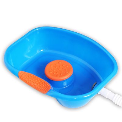 Shampoo Basins Hair Washing Basin Portable Shampoo Horizontal Drainable Bedridden and Handicapped Washing Basin Blue