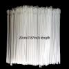 100PCS Snow Cone Spoon Straws Plastic Flexible Straws Drink Stir Sticks Disposable Summer Straws for Milk Shake Slushie Bubbles Shaved Ice view 2