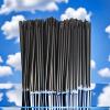 100PCS Disposable Slushie Straws Snow Cone Straws Spoon Flexible Drinking Straws Summer Stir Sticks Plastic Straws for Milkshakes Shaved Ice Cream view 3