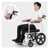 GTEFSWS Wheelchairs Portable Transit Travel Chair, Lightweight and Foldable Frame, Wheelchair with for Independence Or Caretaker Convenience Foldable view 4