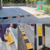 Threshold Ramp Driveway Curb Ramps Threshold Ramp, 5/6/7/8/9/10/12/15cm Non Slip Motorcycle Driveway Car Ramps, Garage Barn Wheelchairs Trailer Loading Ramps(Size:100x25x9cm(39 3/8"x9 7/8"x3 1/2")) view 2