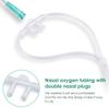 Adult Standard Nasal Cannula 10-Pack Soft Green Oxygen Tubing (7 ft) High Visibility, Kink-Resistant & Lightweight view 3