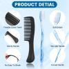 HQSLsund 100 Sets Personal Hygiene Kit Basic Toiletry Kits Homeless Supplies Bulk for Women,Men,Travel,Charity,Business Include 100 Toothbrush,100 Toothpaste,100 Comb,100 Bath Soap,500 Floss Pick view 3