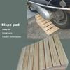 Wooden Threshold Ramps,Portable Wheelchair Ramps Home Entry Ramps Outdoor Steps Curb Ramp,Wheelchairs Walkers Car Motorcycle Entry Steps,30.8 * 30 * 15cm view 3