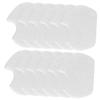 Beaupretty 18pairs Thick Forefoot Cushions Reusable Metatarsal Pads for High Heels Comfortable Shoe Inserts for Foot Multi-Functional Felt Foot Pads view 1