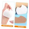 Beaupretty 18pairs Thick Forefoot Cushions Reusable Metatarsal Pads for High Heels Comfortable Shoe Inserts for Foot Multi-Functional Felt Foot Pads view 3