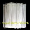 100 Pcs Snow Cone Spoon Straws Plastic Drink Stir Stick Summer Straw Slushie Shaved Ice Flexible Drinking Straw Clear view 2