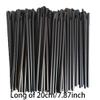 100 Pcs Disposable Snow Cone Straws Spoon Flexible Drinking Straws Drink Stir Stick Shaved Ice Summer Straws Slushie view 2