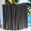 100 Pcs Disposable Snow Cone Straws Spoon Flexible Drinking Straws Drink Stir Stick Shaved Ice Summer Straws Slushie view 3