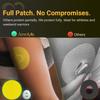 Amolyfe - Dexcom Stelo Adhesive Patches, 20-Pack Waterproof Dexcom G7 Over Patches, 1 Reusable Bump-Proof Cap, 10-Day CGM Protection, Breathable Latex-Free and Hypoallergenic Adhesive (Rainbow Green) view 2