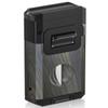 Torch Lighter Butane Refillable, Double Jet Flame Torch Lighter, All-in-One with V Cutter & Holder view 1